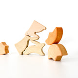 סט ארנבות בשדה