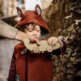 זיקית משיכה עם גלגלים