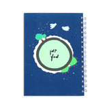 Illustrated Spiral Notebook- Journey Diary
