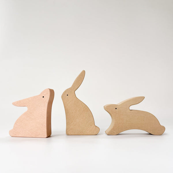 ארנבי בר- צעצועי עץ לילדים